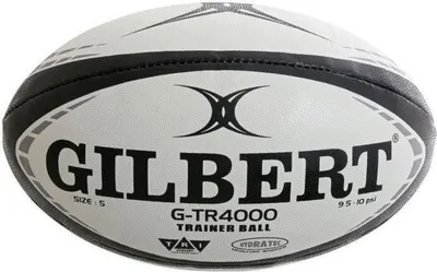 Image de Ballon de rugby, Entraînement GTR4000, Noir, GILBERT, Taille 4