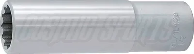 Produktbild von Unior Zwölfkantsteckschlüssel mit Innenvierkantantrieb 1/2 Zoll, lang, 14mm,
