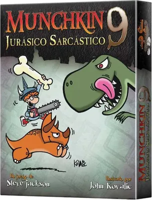 Immagine prodotto di Asmodee Munchkin 9: Jurasico Sarcástico Gioco da tavolo Spagnolo Multicolore Multicolore Taglia unica