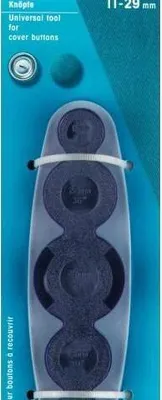 Zdjęcie produktu dla Prym 673170, Plastik, Szary, Fioletowy, Podłużny, 11 mm, 29 mm, 1 szt.