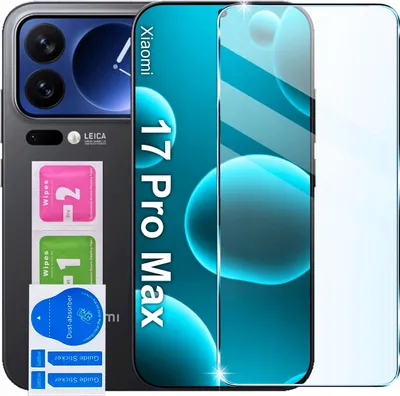 Zdjęcie produktu dla Szkło Hartowane 9H Szybka SZKIEŁKO OCHRONNE do Xiaomi 17 Pro Max
