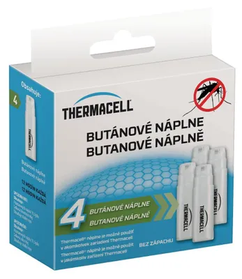 Obrázek produktu pro Butanové Náplně Do Repelentu Proti Komárům Thermacell 4 Ks. Pro Mr300 A Mini Halo