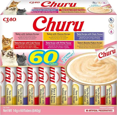 Produktbild von Snack für Gatos Inaba Churu Variety Box Thunfisch Pescado