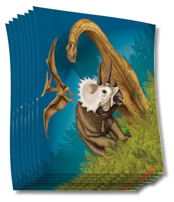 Produktbild von 20 Sevietten Dinosaurier T-Rex