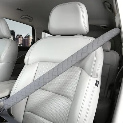 Immagine prodotto di Cuscino per cintura di sicurezza, 75 cm, grigio, 1 pezzo