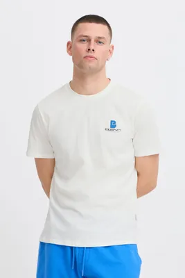Produktbild von Blend BHEmmert Herren T-Shirt Kurzarmshirt Shirt mit Rundhals 100% Baumwolle Regular fit