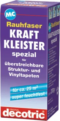 Zdjęcie produktu dla decotric Rauhf. Kraft-Kleister MC 200 g