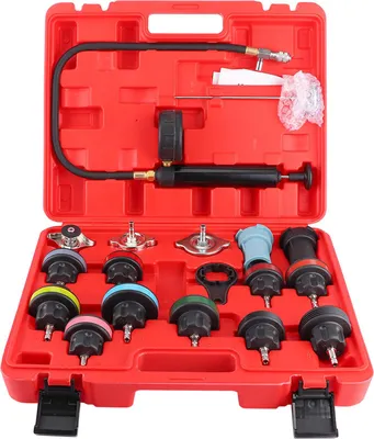 Image de Kit de test du système de refroidissement de l'automobile, réservoir d'eau, pression du liquide de refroidissement pour l'intérieur externe