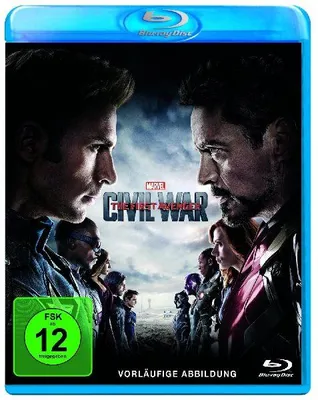 Produktbild von The First Avenger: Civil War BluRay