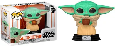 Image de Funko Pop! Star Wars - Mandalorian: The Child z Kubkiem – Figurka Winylowa