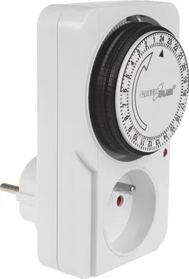 Produktbild von Mechanische Zeitschaltuhr GreenBlue, 48 Programme, max. Belastung 16A, IP20, GB360 E