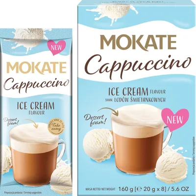 Obrázok produktu pre Mokate zmrzlina Cappuccino 160g