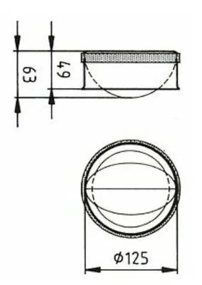 Zdjęcie produktu dla NOVY 906300, 12,5 cm, 3 m, 12,5 cm