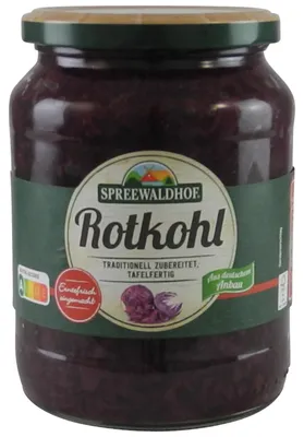 Produktbild von Rotkohl vom Spreewaldhof (720 ml Glas)