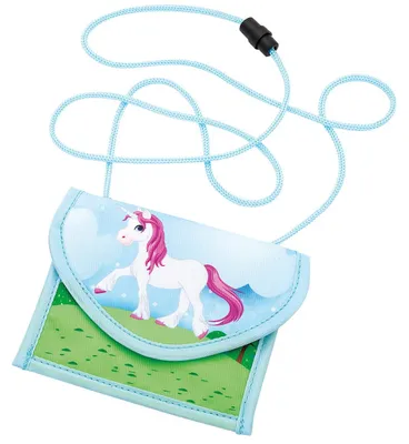 Produktbild von Wedo WEDO Brustbeutel Einhorn aus Polyester, Sicherheitskordel