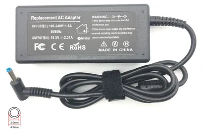 Immagine prodotto di Caricabatteria con spina UE da 45 W compatibile con P/N: 740015-002, RTL8191