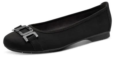 Produktbild von Jana Damen Ballerinas Rund Vegan, Black, 38