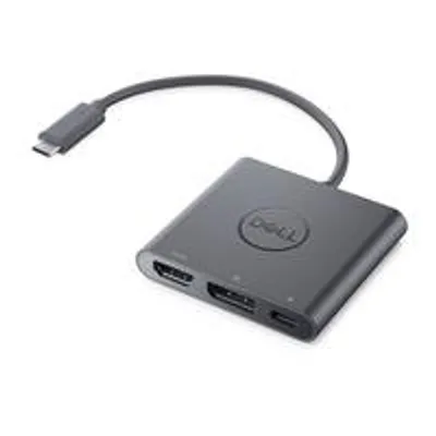 Zdjęcie produktu dla DELL 492-BCTU, Przewodowa, USB 3.2 Gen 2 (3.1 Gen 2) Type-C, Czarny, 3840 x 2160 px, Dell, 1 szt.
