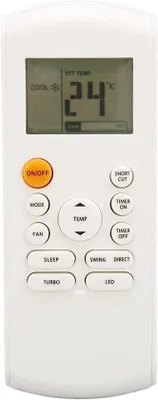 Immagine prodotto di Telecomando universale per climatizzatori, compatibile con le serie R57 e RG57, R57B1, BGE, RG52A2, BGEFU1.