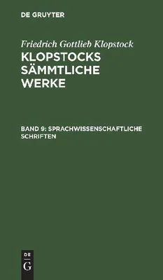 Produktbild von Sprachwissenschaftliche Schriften