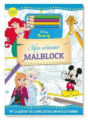 Produktbild von Disney Best of: Mein schönster Malblock