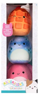 Zdjęcie produktu dla Squishmallows Micromallows 1 Teddybär 3 Einheiten Jeden rozmiar