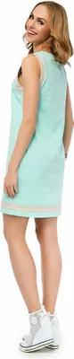 Produktbild von Kleid Sommer Mini-Kleid mit Taschen; Mintgrün S/36