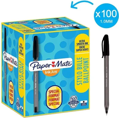Produktbild von Długopis InkJoy czarny (100szt)