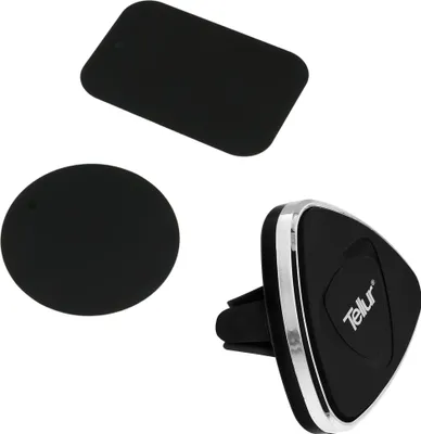 Produktbild von Tellur Autotelefonhalter magnetisch, Lüftungsschlitzhalterung, schwarz