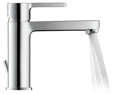 Produktbild von Duravit Einhebel-Waschtischmischer M B.2 mit Zugstangen-Ablaufgarnitur chrom