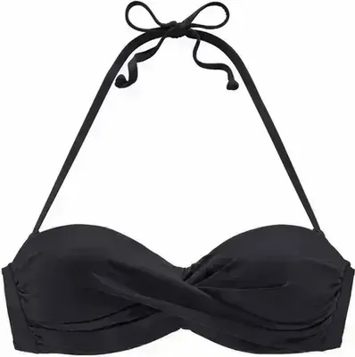 Immagine prodotto di LASCANA top a fascia con ferretto nero 38D