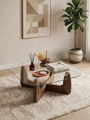 Obrázok produktu pre Skye Decor, kvalitný konferenčný stolík (3-dielny) z orechu, 100% melamín | 1001