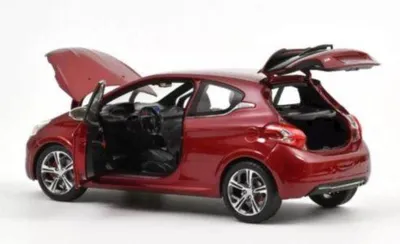 Produktbild von NOREV 1:18 Peugeot 208 GTi (2013) Rubis red 184700