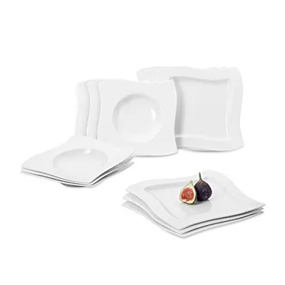 Immagine prodotto di Villeroy & Boch NewWave Tafel-Set 12tlg. Porcellana Premium 390,00mm 1025257609