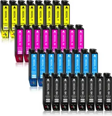 Produktbild von 32er Pack Druckerpatronen 603 603XL kompatibel mit Epson WF-2830