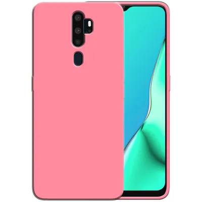 Image de Smartphonica Étui en silicone pour OPPO A9 2020
avec intérieur souple - Rose