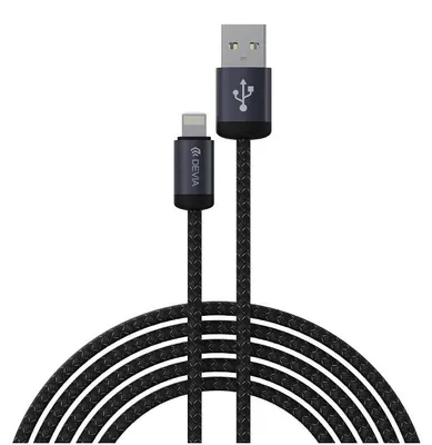 Zdjęcie produktu dla Devia Kabel Gracious Ec650 Usb - Ligtning 1,0 M 2,4A Czarny