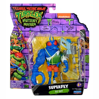 Produktbild von BOTI TMNT MOVIE BASIC FIGUREN SORTIMENT Superfly Basic Figure