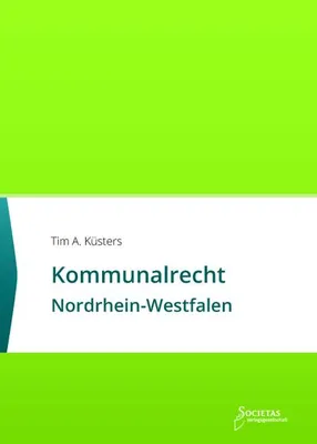 Produktbild von Kommunalrecht Nordrhein-Westfalen