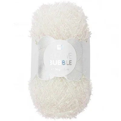 Produktbild von Rico Design Creative Bubble, Weiß, 90 m, 50 g