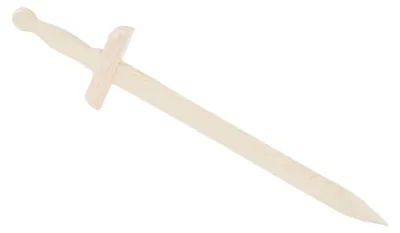 Produktbild von Holzschwert, 58 cm (Set mit 5 Stück)