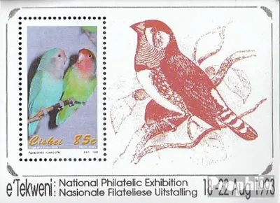 Produktbild von Briefmarken Südafrika - Ciskei 1993 Mi Block8 (kompl.Ausg.) gestempelt Vögel