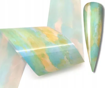 Image de Nagel-Transferfolie 10Cmx4Cm Aquarell