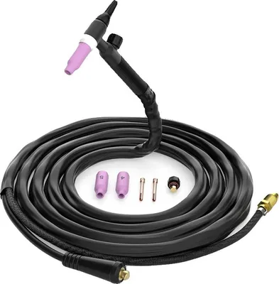 Immagine prodotto di Torcia per saldatura TIG, cavo da 4 metri, connessione rapida, 4M