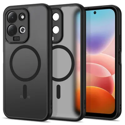 Obrázok produktu pre TECH-PROTECT MAGMAT MAGSAFE pre Xiaomi Redmi 17 4G / 5G, matný čierny kryt