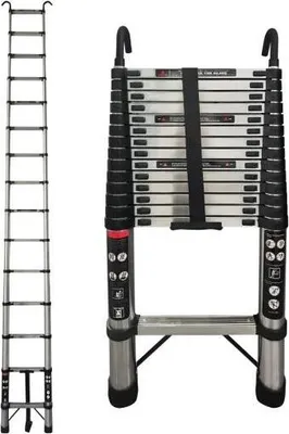 Produktbild von MxM Teleskop-Stahlleiter 4,4m