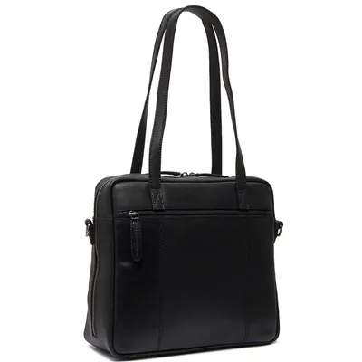 Produktbild von The Chesterfield Brand C48.1244 Puglia Schultertasche Laptoptasche Soft Glass Leder 00 schwarz
