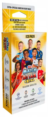 Produktbild von Attax Extra 2024/25 Topps UCC UEFA Football Cards Eco Pack Match Blister Pack