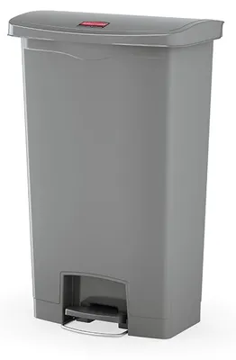 Produktbild von Rubbermaid 1883604, 68 l, Rechteckig, Kunststoff, Harz, Grau, Terrasse, Kunststoff