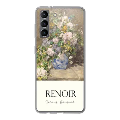 Produktbild von MuchoWow® Handyhülle Schutzhülle Hülle für Samsung Galaxy S21 Kunst - Blumen - Alte Meister Silikon Softcase Handy Hülle - Softcase